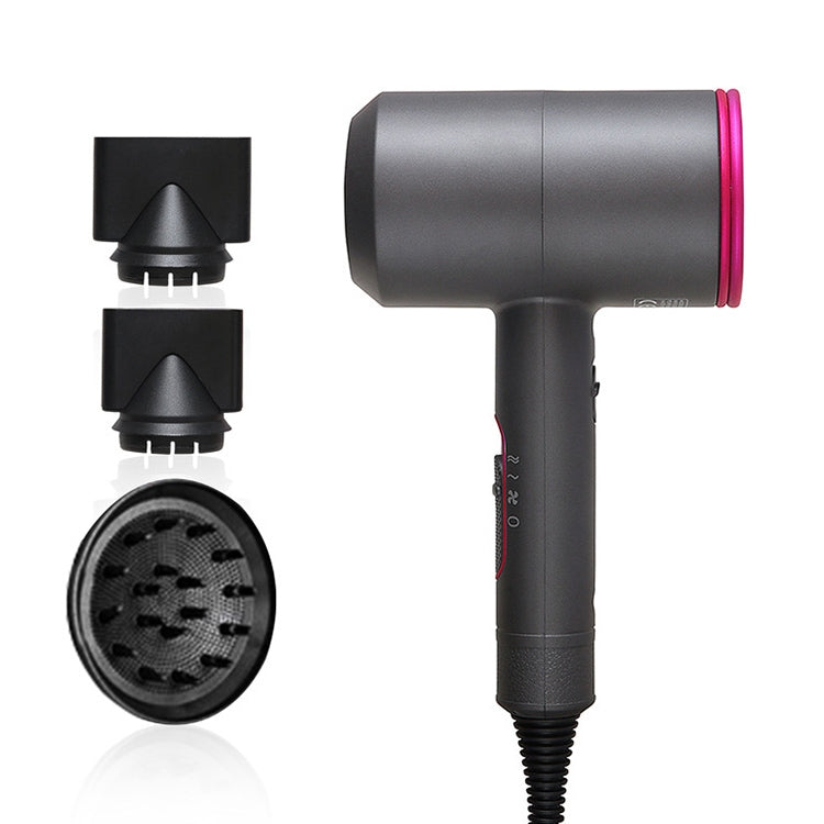 High-power Anionic Cold Hot Air Constant Temperature Hair Dryer, EU Plug(Red + Grey) - Hair Dryers & Accessories by PMC TechLife | Online Shopping South Africa | PMC TechLife | Buy Now Pay Later Mobicred