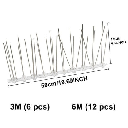 5 PCS / Set Bird Repeller 50cm Stainless Steel Nails Bird Spikes SK411 - Outdoor Insect Repellent by PMC Jewellery | Online Shopping South Africa | PMC Jewellery | Buy Now Pay Later Mobicred