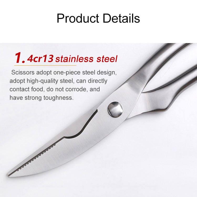 10 inch Kitchen Poultry Fish Chicken Bone Stainless Steel Cutter Cook Gadget Shear, Case Package - Scissors by PMC TechLife | Online Shopping South Africa | PMC TechLife | Buy Now Pay Later Mobicred