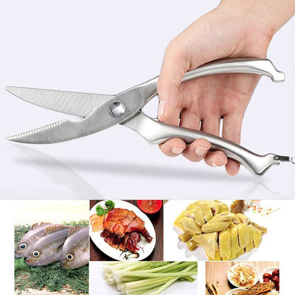 10 inch Kitchen Poultry Fish Chicken Bone Stainless Steel Cutter Cook Gadget Shear, Case Package - Scissors by PMC Jewellery | Online Shopping South Africa | PMC Jewellery | Buy Now Pay Later Mobicred