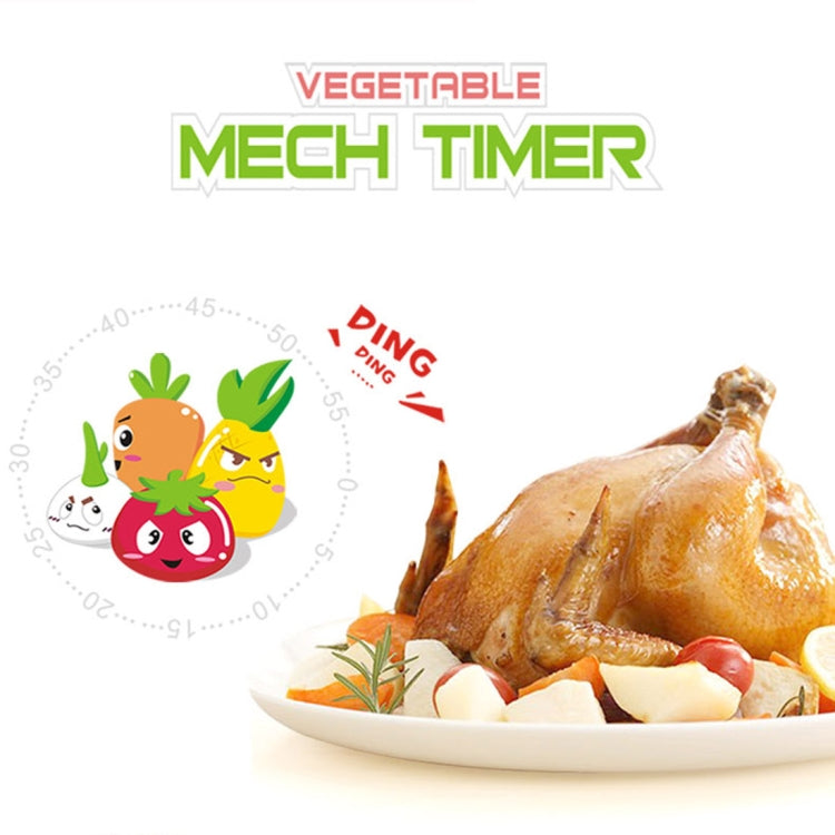 Vegetable Kitchen Timer Cooking Mechanical Timing Tool Count Down Alarm, Random Color Delivery - Digital Countdown by PMC Jewellery | Online Shopping South Africa | PMC Jewellery | Buy Now Pay Later Mobicred