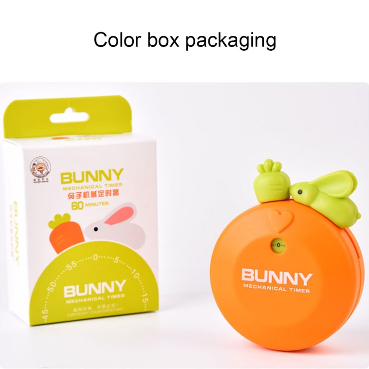 Rabbit 60 Minutes Mechanical Kitchen Cooking Count Down Alarm Timer Home Decorating Gadget, Random Color Delivery - Digital Countdown by PMC TechLife | Online Shopping South Africa | PMC TechLife | Buy Now Pay Later Mobicred