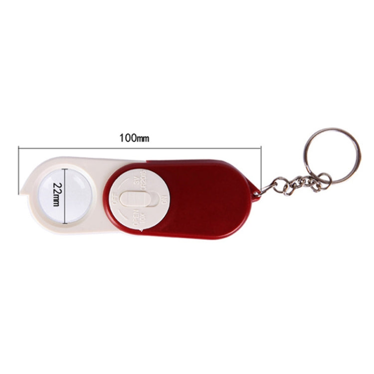 BEST BST-J106 10X Pocket Magnifier with LED Light, Random Color Delivery - free shipping - PMC TechLife - Order now!