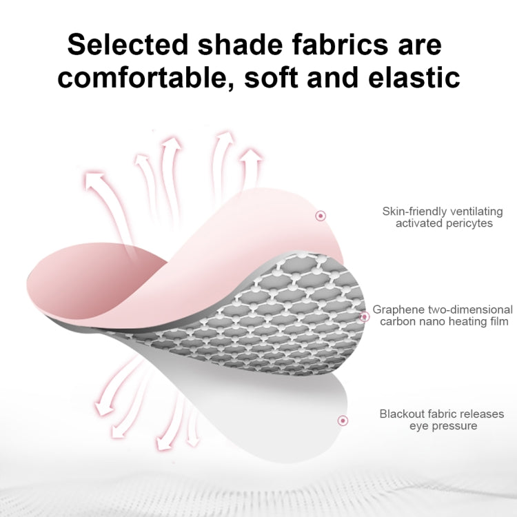 K-1033 The Angel Eye Graphene USB Eye Mask(Flesh Color) - free shipping - PMC TechLife - Order now!