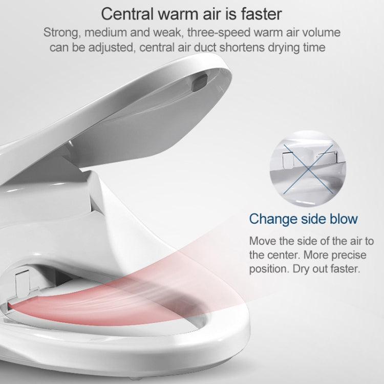 V Shape Multi-function Bathroom Automatic Cleaning Heating Intelligent Flush Toilet Cleaner Cover - Smart Kitchen and Toilet by PMC TechLife | Online Shopping South Africa | PMC TechLife | Buy Now Pay Later Mobicred