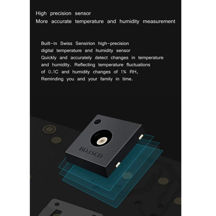 Original Xiaomi Mijia Bluetooth Temperature and Humidity Thermometer 2 - Thermostat & Thermometer by Xiaomi | Online Shopping South Africa | PMC TechLife | Buy Now Pay Later Mobicred