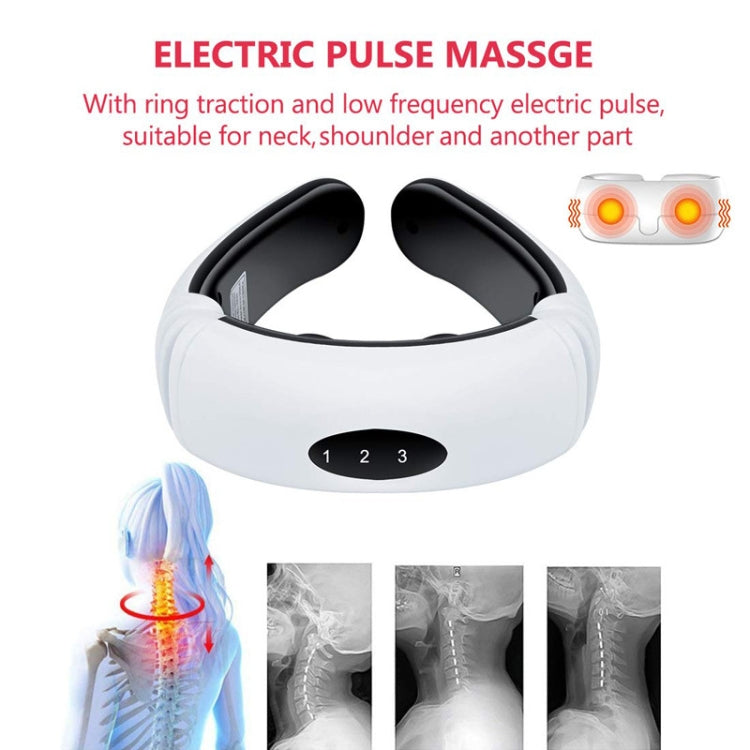 Household Electric Pulse Shock Neck Massager Intelligent Body Massager, Plug-in - free shipping - PMC TechLife - Order now!