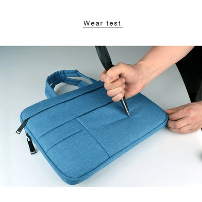 Universal Multiple Pockets Wearable Oxford Cloth Soft Portable Leisurely Handle Laptop Tablet Bag, For 13.3 inch and Below Macbook, Samsung, Lenovo, Sony, DELL Alienware, CHUWI, ASUS, HP (Black) - 13.3 inch by PMC Jewellery | Online Shopping South Africa | PMC Jewellery | Buy Now Pay Later Mobicred