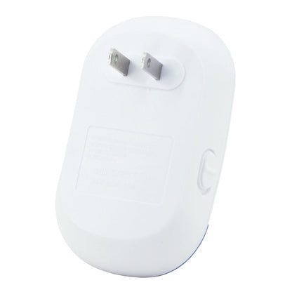 Electronic Ultrasonic Mosquito Rat Pest Control Repeller with LED Light, US Plug, AC90V-250V (White+Blue) - Repellents by PMC Jewellery | Online Shopping South Africa | PMC Jewellery | Buy Now Pay Later Mobicred