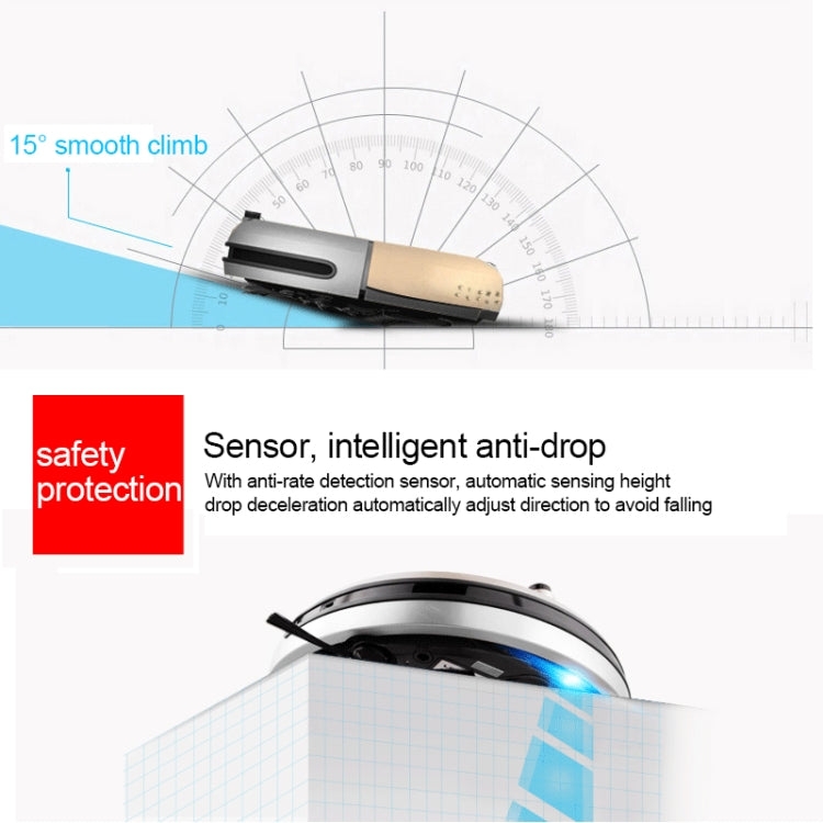 FD-3RSW(IIC)CS 1000Pa Large Suction Smart Household Vacuum Cleaner Clean Robot - Robot Vacuum Cleaner by PMC TechLife | Online Shopping South Africa | PMC TechLife | Buy Now Pay Later Mobicred