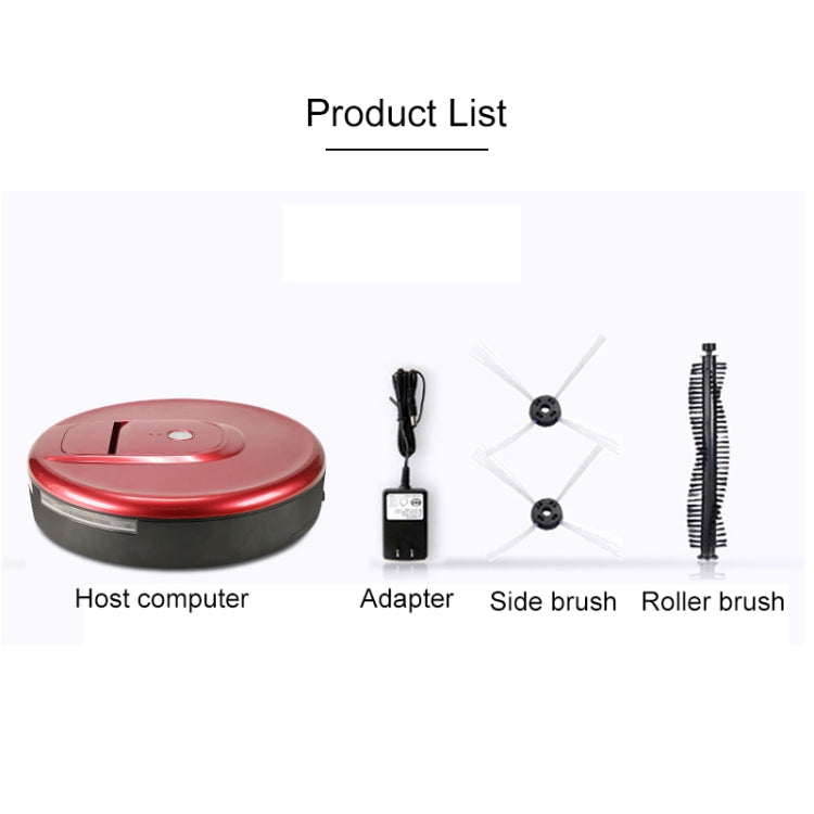 FD-RSW(E) Smart Household Sweeping Machine Cleaner Robot(Red) - Robot Vacuum Cleaner by PMC TechLife | Online Shopping South Africa | PMC TechLife | Buy Now Pay Later Mobicred