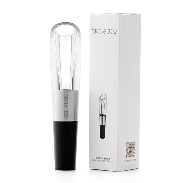 Original Xiaomi Youpin CIRCLE JOY Stainless Steel Portable Essential Aerating Oxygenating Wine Pourer Decanter - Bottle Stopper by Xiaomi | Online Shopping South Africa | PMC Jewellery | Buy Now Pay Later Mobicred