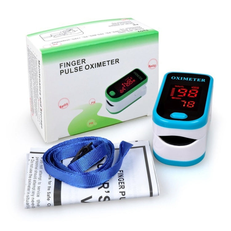 Finger Pulse Oximete LED HD Display Portable Oximeter Equipment Blood Oxygen Monitor Pulse Oximeter(Blue) - Finger Pulse Oximeter by PMC Jewellery | Online Shopping South Africa | PMC Jewellery | Buy Now Pay Later Mobicred