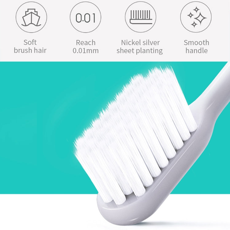 Original Xiaomi Youpin DR·BEI Oral Health Care Soft Superfine Toothbrush(White) - Toothbrushes by Xiaomi | Online Shopping South Africa | PMC Jewellery | Buy Now Pay Later Mobicred