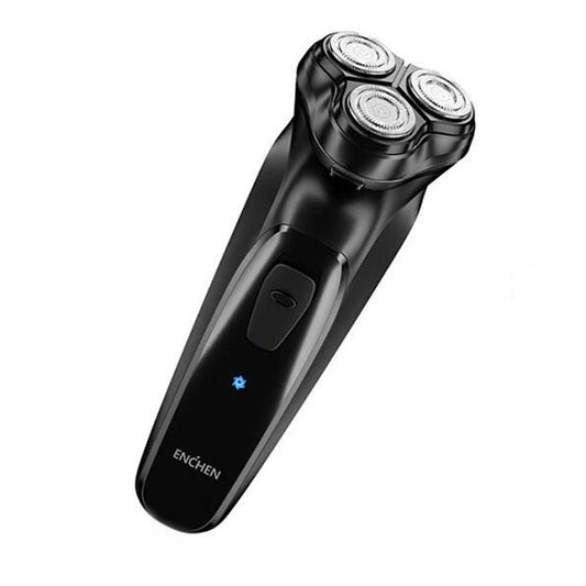 Original Xiaomi ENCHEN Water Proof Triple Rotary Double Ring Blade Shaving Head Electric Rechargeable Shaver For Men(Black) - Electric Shavers by Xiaomi | Online Shopping South Africa | PMC Jewellery | Buy Now Pay Later Mobicred