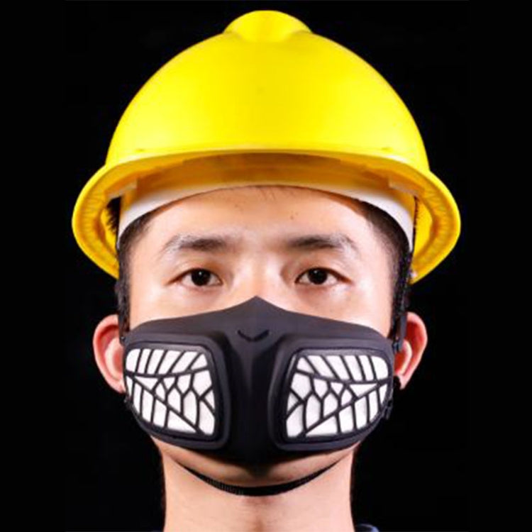 Silicone Protective Reusable PM2.5 KN95 Respirator Mask Replaceable Filter Antivirus Anti-fog Face Mask - Protect Case by PMc TechLife | Online Shopping South Africa | PMc TechLife | Buy Now Pay Later Mobicred