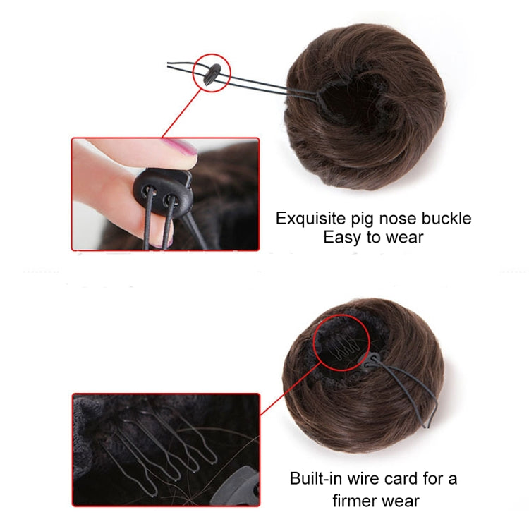 Wig Bun Flower Shape Hair Package Hair Disk(Black) - free shipping - PMC TechLife - Order now!