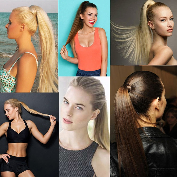 2H33# Invisible Seamless Bandage-style  Wig Long Straight Hair Wig Ponytail - free shipping - PMC TechLife - Order now!