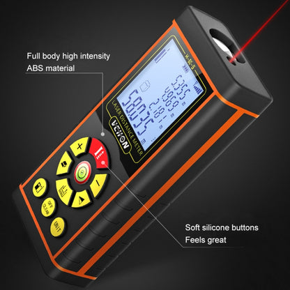 VCHON 120m Handheld Rechargeable Voice Laser Rangefinder High Precision Infrared Room Measuring Instrument Electronic Laser Ruler - Laser Rangefinder by PMC Jewellery | Online Shopping South Africa | PMC Jewellery | Buy Now Pay Later Mobicred