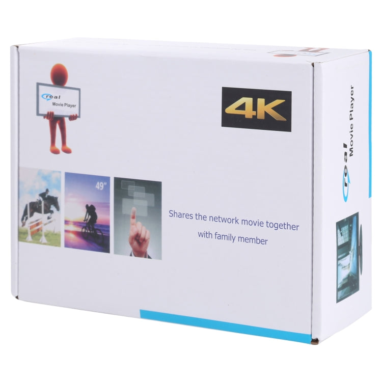 X5 UHD 4K Android 4.4.2 Media Player TV Box with Remote Control, RK3229 Quad Core up to 1.5GHz, RAM: 1GB, ROM: 8GB, Support WiFi, USB, HD Media Interface, TF Card, US Plug - Multimedia Player by PMC Jewellery | Online Shopping South Africa | PMC Jewellery | Buy Now Pay Later Mobicred