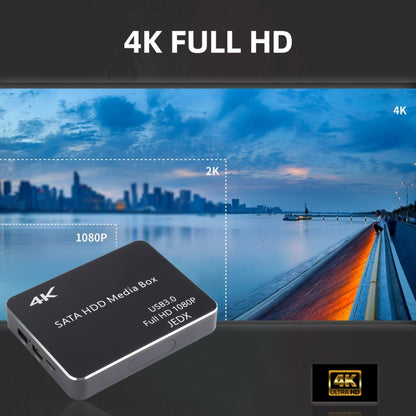 X8 UHD 4K Android 4.4.2 Media Player TV Box with Remote Control, RK3229 Quad Core up to 1.5GHz, RAM: 1GB, ROM: 8GB, Support WiFi, USB 3.0, HD Media Interface, TF Card, US Plug - Multimedia Player by PMC Jewellery | Online Shopping South Africa | PMC Jewellery | Buy Now Pay Later Mobicred