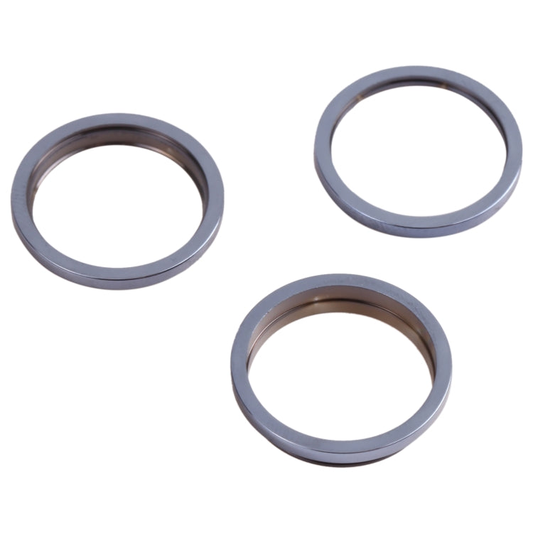 3 PCS Rear Camera Glass Lens Metal Outside Protector Hoop Ring for iPhone 13 Pro(Blue) - Camera Series by PMc TechLife | Online Shopping South Africa | PMc TechLife | Buy Now Pay Later Mobicred