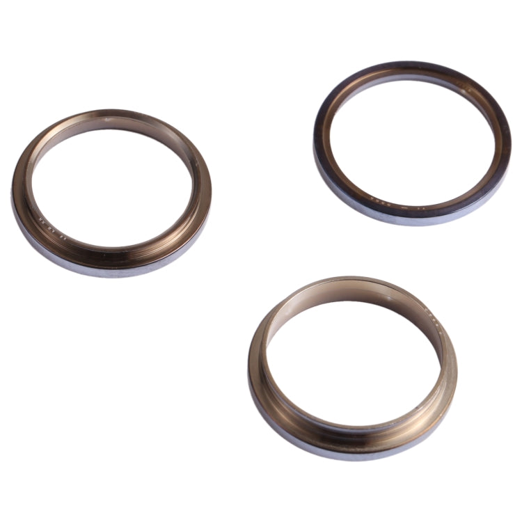 3 PCS Rear Camera Glass Lens Metal Outside Protector Hoop Ring for iPhone 13 Pro(Blue) - Camera Series by PMc TechLife | Online Shopping South Africa | PMc TechLife | Buy Now Pay Later Mobicred