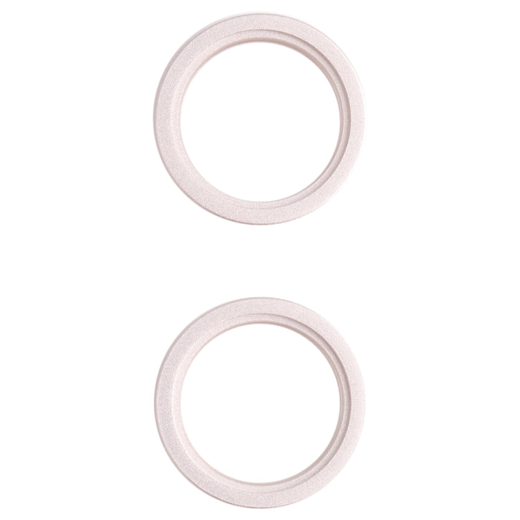 2 PCS Rear Camera Glass Lens Metal Outside Protector Hoop Ring for iPhone 13 mini(White) - Camera Series by PMc TechLife | Online Shopping South Africa | PMc TechLife | Buy Now Pay Later Mobicred