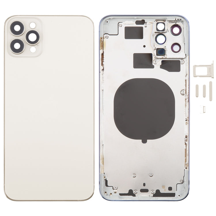 Back Cover with Appearance Imitation of iP13 Pro Max for iPhone 11 Pro Max(Gold) - Back Cover by PMC Jewellery | Online Shopping South Africa | PMC Jewellery | Buy Now Pay Later Mobicred