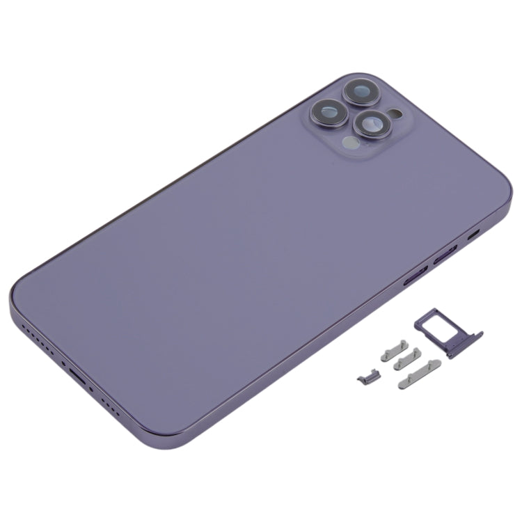 Back Cover with Appearance Imitation of iP13 Pro Max for iPhone 11 Pro Max(Purple) - Back Cover by PMC Jewellery | Online Shopping South Africa | PMC Jewellery | Buy Now Pay Later Mobicred