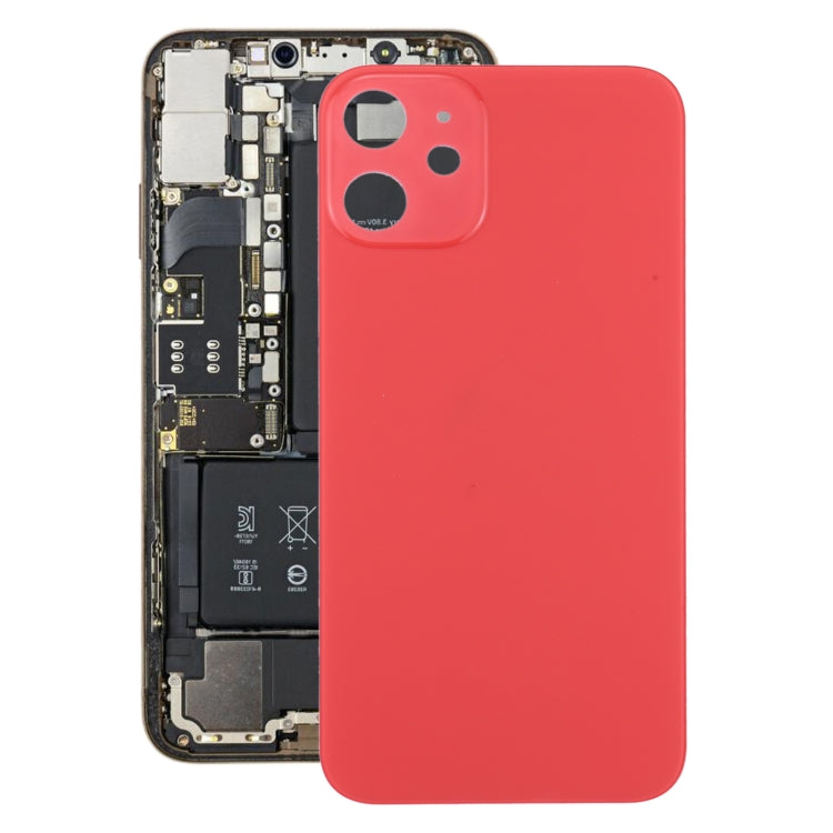 Battery Back Cover for iPhone 12 Mini(Red) - Back Cover by PMC TechLife | Online Shopping South Africa | PMC TechLife | Buy Now Pay Later Mobicred