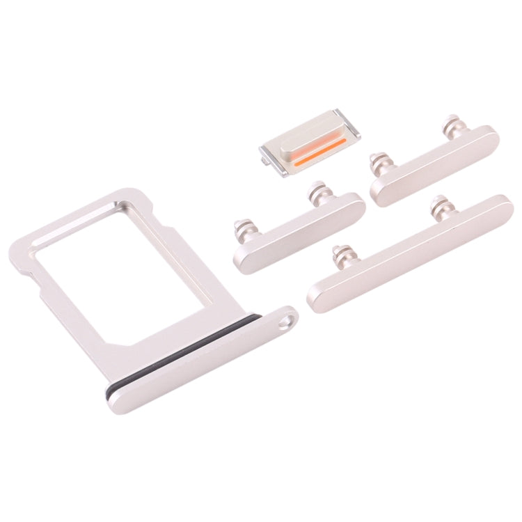 SIM Card Tray + Side Keys for iPhone 12 Mini(White) - Metal Parts by PMc TechLife | Online Shopping South Africa | PMc TechLife | Buy Now Pay Later Mobicred