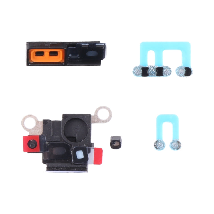 10 PCS Speaker Dustproof Mesh with Frame for iPhone 12 mini(Black) - Others by PMC TechLife | Online Shopping South Africa | PMC TechLife