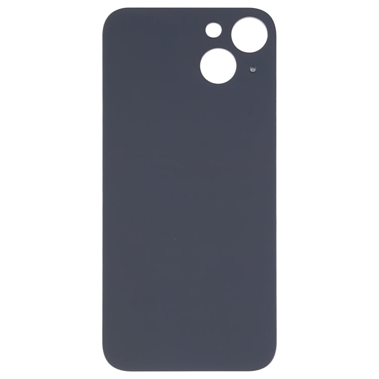 Easy Replacement Big Camera Hole Glass Back Battery Cover for iPhone 14(Black) - Back Cover by PMc TechLife | Online Shopping South Africa | PMc TechLife | Buy Now Pay Later Mobicred