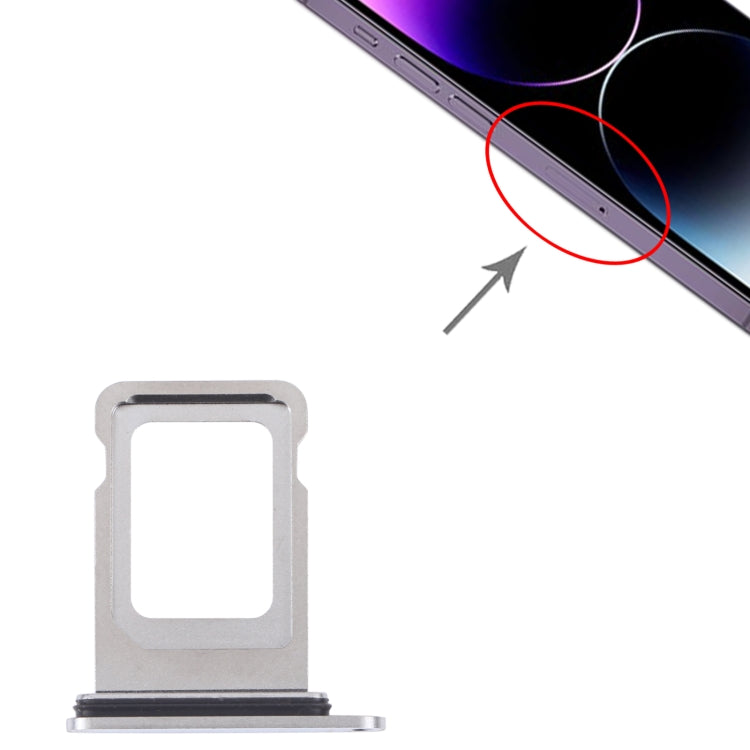 SIM+SIM Card Tray for iPhone 14 Pro (Silver) - Others by PMc TechLife | Online Shopping South Africa | PMc TechLife | Buy Now Pay Later Mobicred