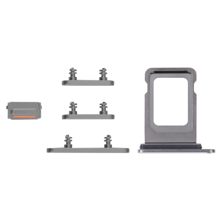 SIM Card Tray + SIM Card Tray + Side Keys for iPhone 14 Pro (Black) - Others by PMC TechLife | Online Shopping South Africa | PMC TechLife | Buy Now Pay Later Mobicred