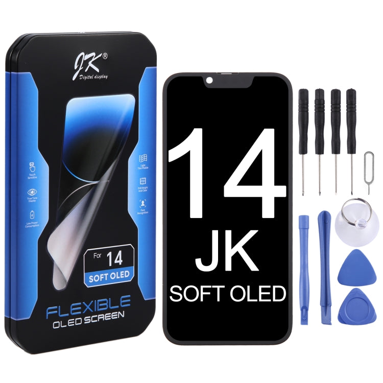 JK Soft OLED Screen For iPhone 14 - LCD Related Parts by JK | Online Shopping South Africa | PMC TechLife | Buy Now Pay Later Mobicred