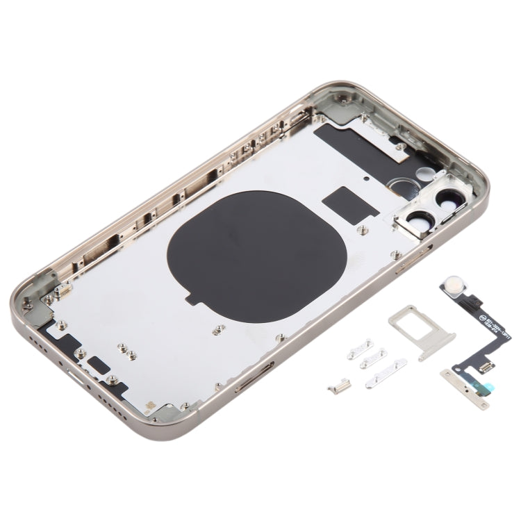 Back Cover with Appearance Imitation of iP15 Pro for iPhone 11(Titanium) - Back Cover by PMC Jewellery | Online Shopping South Africa | PMC Jewellery | Buy Now Pay Later Mobicred