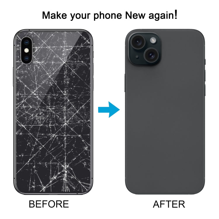 Back Cover with Appearance Imitation of iP15 Pro for iPhone XS(Black) - Back Cover by PMC Jewellery | Online Shopping South Africa | PMC Jewellery | Buy Now Pay Later Mobicred