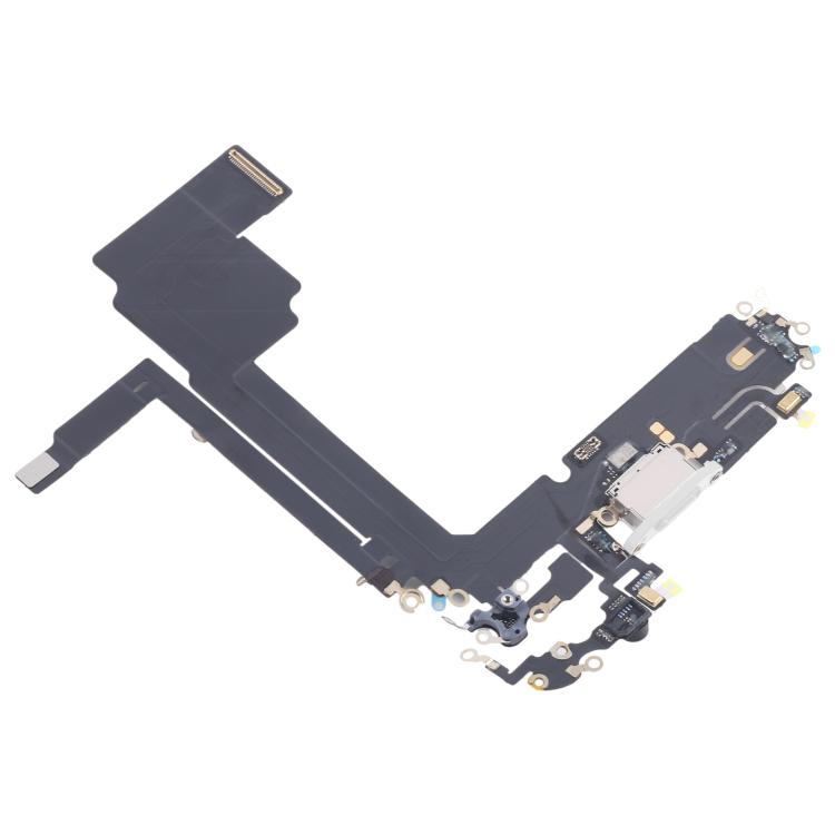 For iPhone 15 Pro Max Charging Port Flex Cable (White) - Flex Cable by PMC TechLife | Online Shopping South Africa | PMC TechLife | Buy Now Pay Later Mobicred