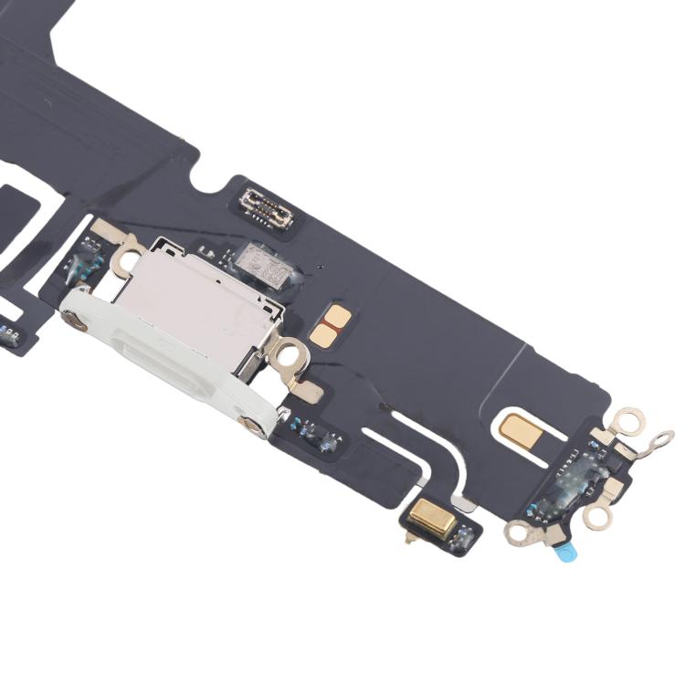 For iPhone 15 Pro Max Charging Port Flex Cable (White) - Flex Cable by PMC TechLife | Online Shopping South Africa | PMC TechLife | Buy Now Pay Later Mobicred