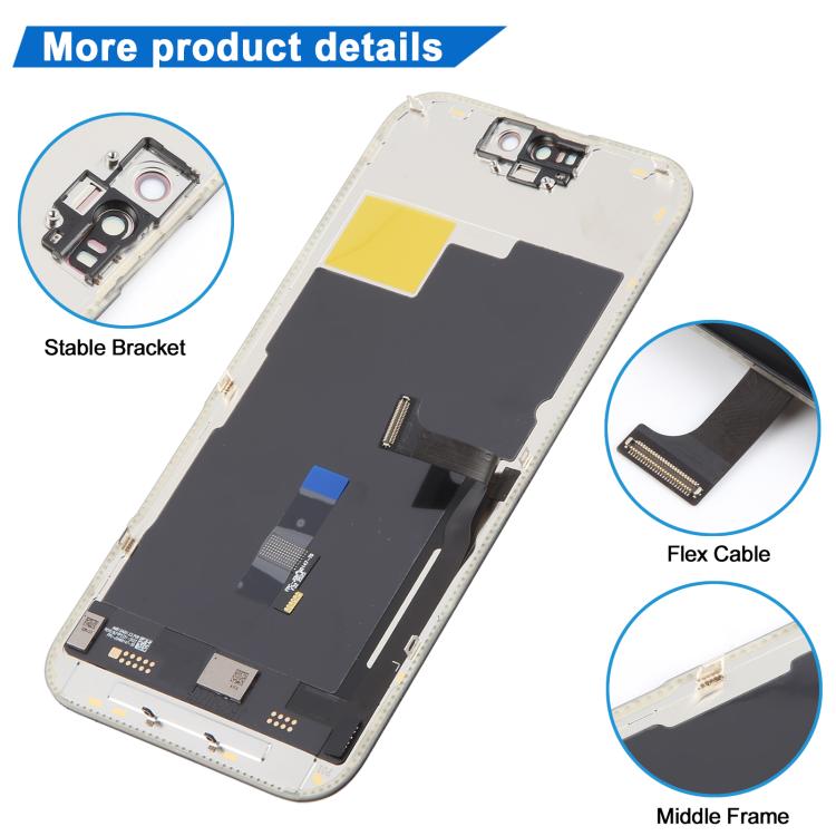 JK Hard OLED Screen For iPhone 15 Pro - free shipping - PMC TechLife - Order now!