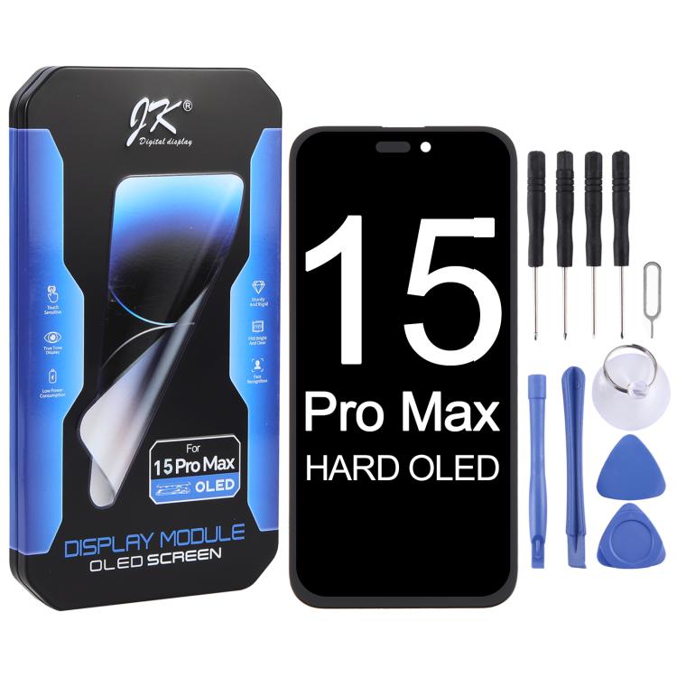 JK Hard OLED Screen For iPhone 15 Pro Max - free shipping - PMC TechLife - Order now!