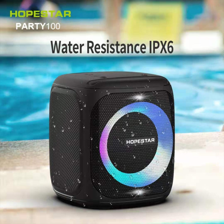 HOPESTAR Party100 Bluetooth 5.0 Portable Waterproof Wireless Bluetooth Speaker with Mobile Charging Function (Blue) - free shipping - PMC Jewellery - Order now!