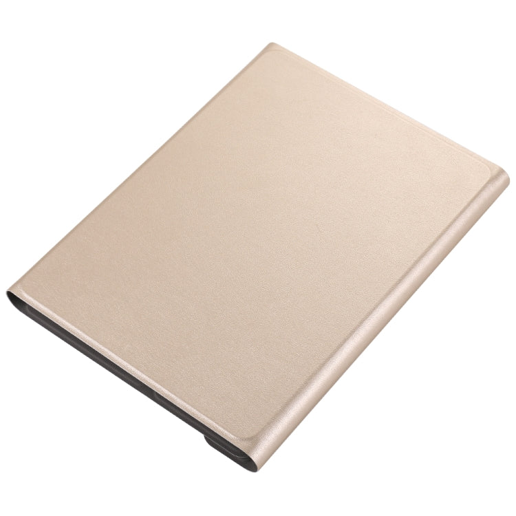 A11 Bluetooth 3.0 Ultra-thin ABS Detachable Bluetooth Keyboard Leather Tablet Case for iPad Pro 11 inch ���2018���, with Holder (Gold) - For iPad Pro by PMC TechLife | Online Shopping South Africa | PMC TechLife