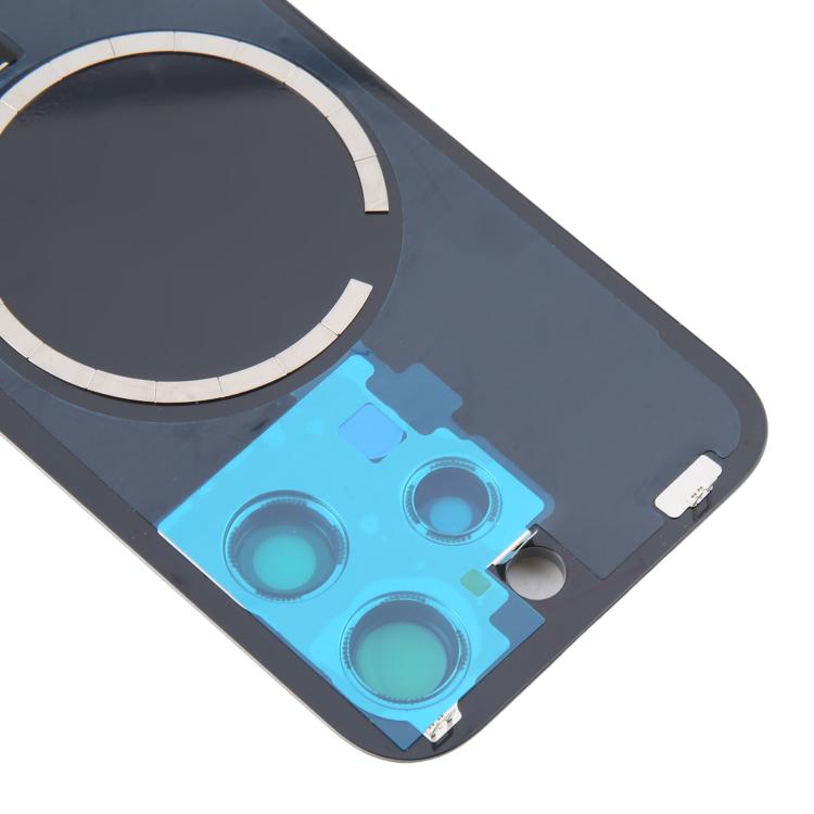 For iPhone 16 Pro Max Original Glass Battery Back Cover with Camera Lens Cover + MagSafe Magnet(Gold) -  by PMC TechLife | Online Shopping South Africa | PMC TechLife | Buy Now Pay Later Mobicred