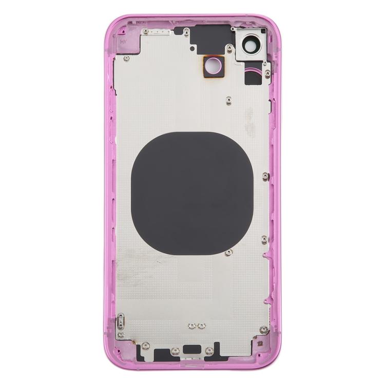 Back Cover with Appearance Imitation of iP16 for iPhone XR(Pink) - Back Cover by PMC TechLife | Online Shopping South Africa | PMC TechLife | Buy Now Pay Later Mobicred