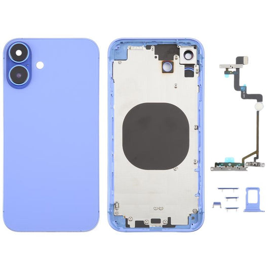 Back Cover with Appearance Imitation of iP16 for iPhone XR(Blue) - Back Cover by PMC Jewellery | Online Shopping South Africa | PMC Jewellery | Buy Now Pay Later Mobicred