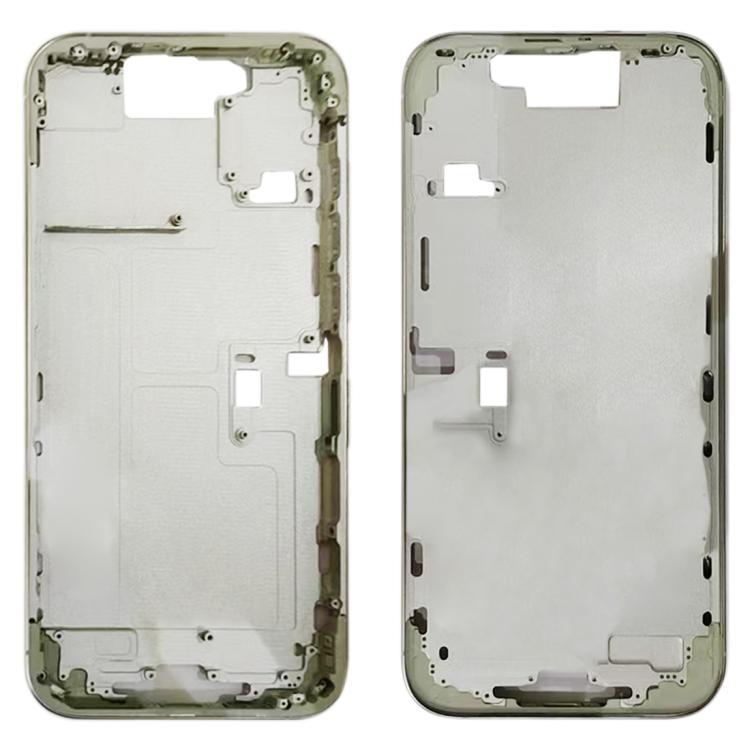 For iPhone 16 Pro Max Middle Frame Bezel Plate (White) -  by PMC TechLife | Online Shopping South Africa | PMC TechLife | Buy Now Pay Later Mobicred