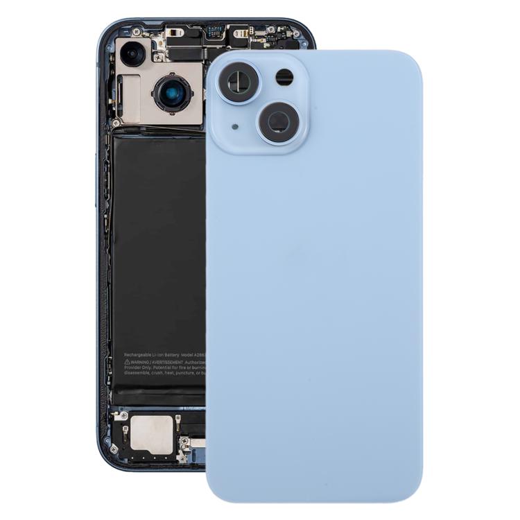 For iPhone 14 China Version Battery Back Cover with Middle Frame(Blue) - free shipping - PMc TechLife - Order now!